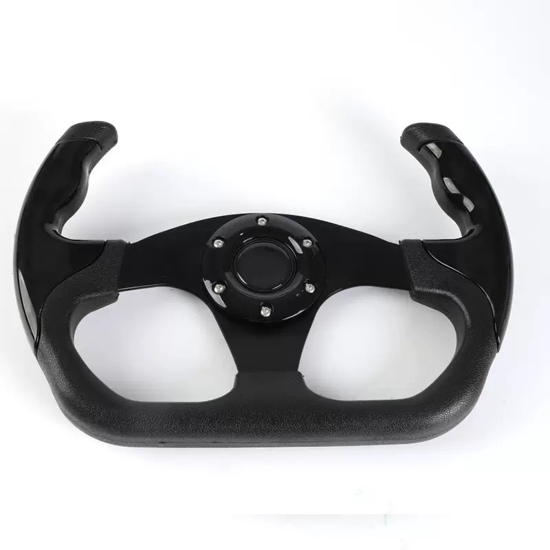 Car Modification Pu Universal New Model Steering Wheel for Competitive Games, Go-Kart 13-Inch 320mm Racing-Style Steering Wheel