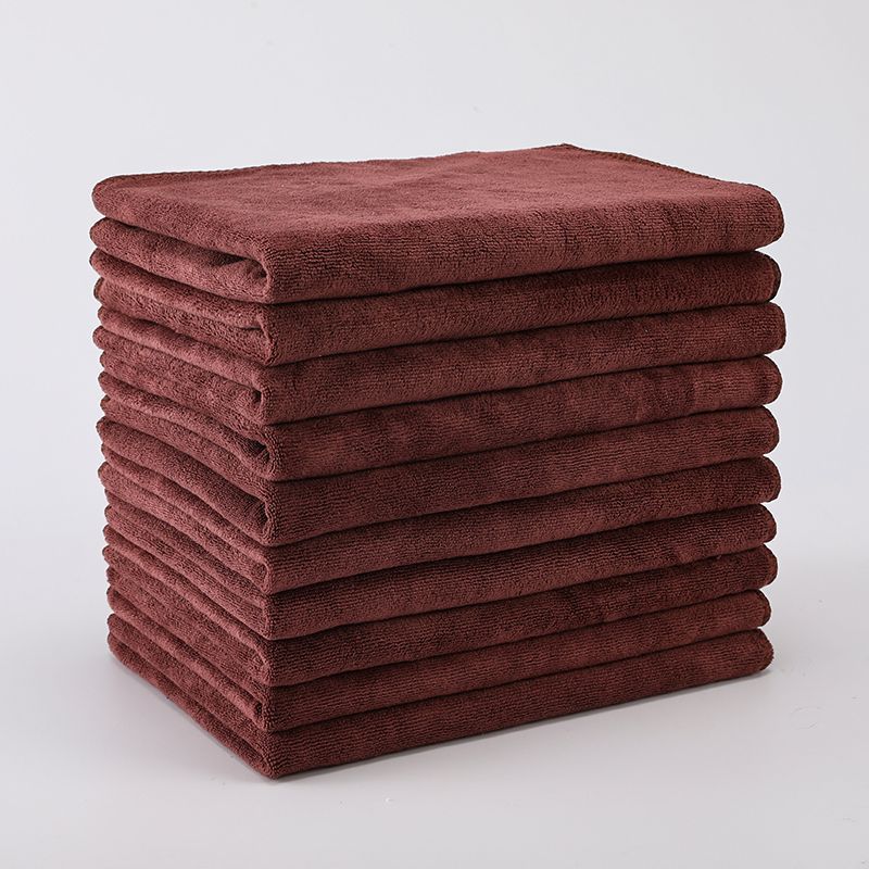 Los fabricantes de toallas de peluquería venden al por mayor toallas de limpieza de belleza suaves y absorbentes de agua que no son fáciles de perder image 10