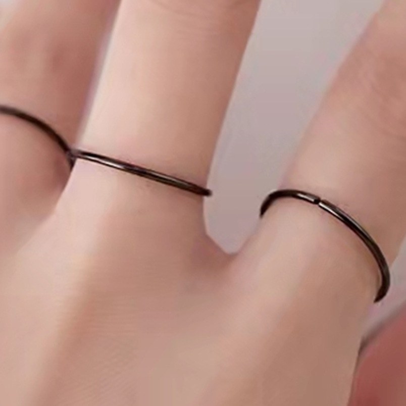 Japanese Style Simple Bracelet Set Rings Women u0027S Fashion Personality Ins Cold Style Little Fing