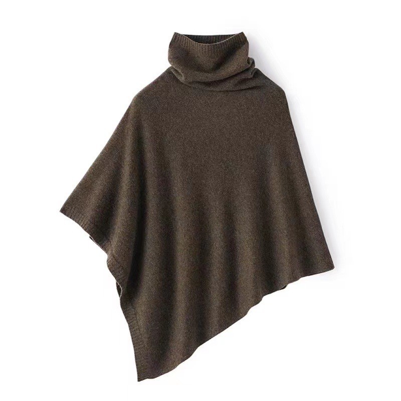 Fabricante, Venta al por Mayor Transfronteriza, Nuevo Estilo 2025, Capa de Lana 100% Suave, Chal, Suéter, Ropa Exterior Abrigada, en Existencia