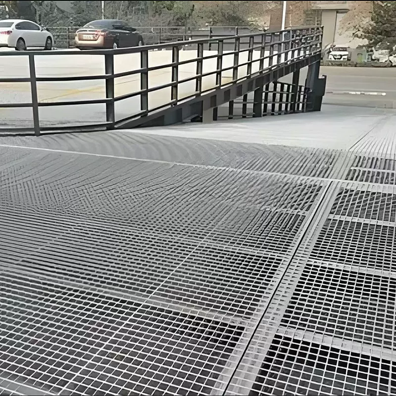 热镀锌钢格栅板洗车房地沟车库下水道排水沟盖板网格板平踏步板定