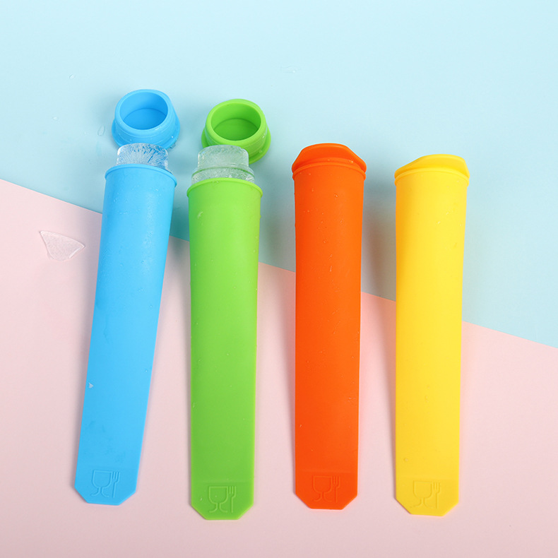Molde para Paletas de Hielo de Silicona, Congelación Rápida y Fácil Desmoldeo, para Cocina