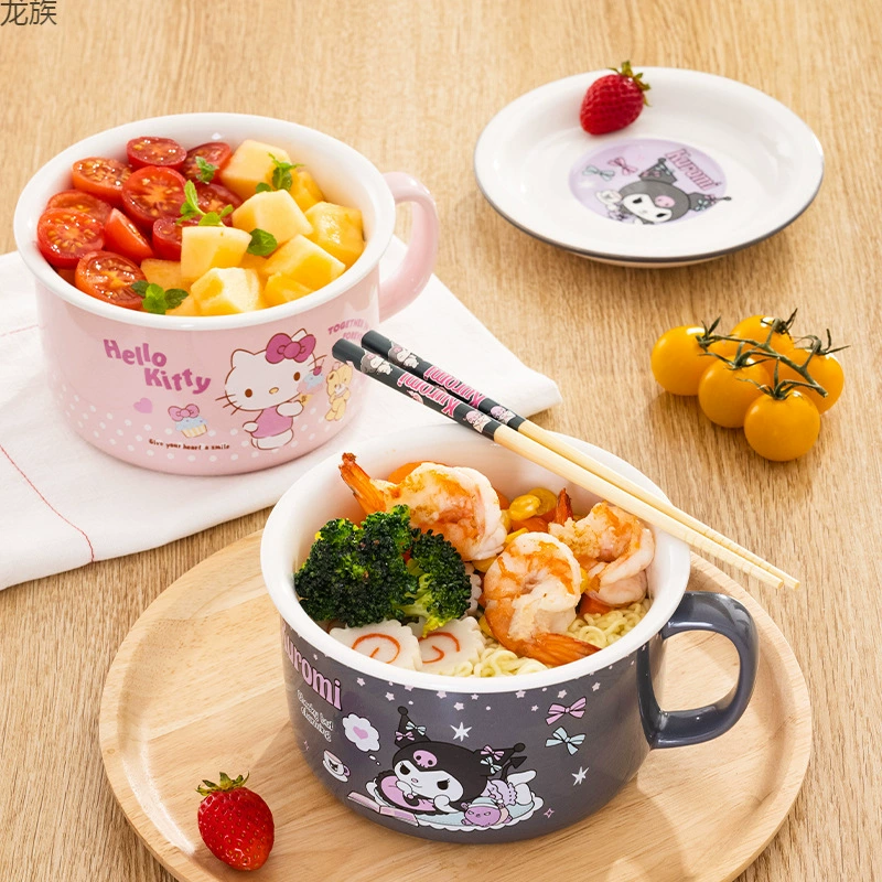Gejes Sanrio керамическая миска для мгновенной лапши с милым Pacou собакой студентам общежития специальная коробка обратной связи