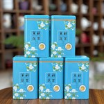 新茶浓香型茉莉花茶铁罐装盒独立小包装50克茶叶横县花茶批发