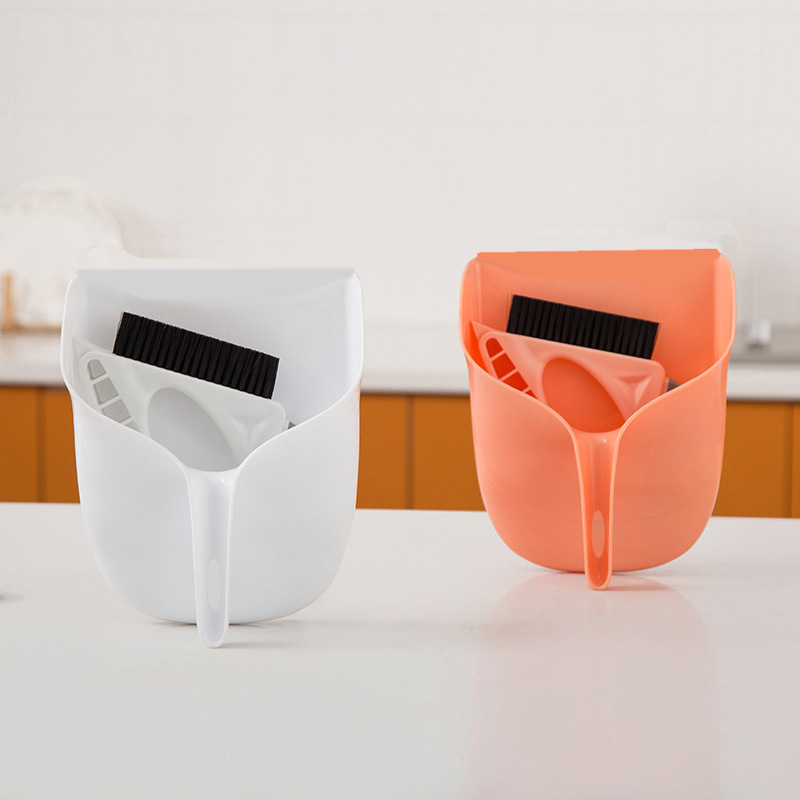 Vertical Desktop Sweep Dustpan Cleaning Broom Keyboard Cleaning Brush Sweeping Dual-purpose Mini Dustpan Broom Set Vertical Desktop Sweep Dustpan Cleaning Broom Keyboard Cleaning Brush Sweeping Dual-purpose Mini Dustpan Broom Set