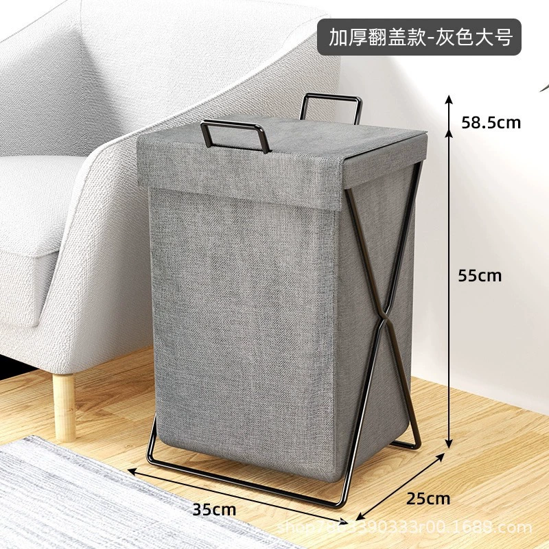 Home laundry basket, foldable high quality storage basket