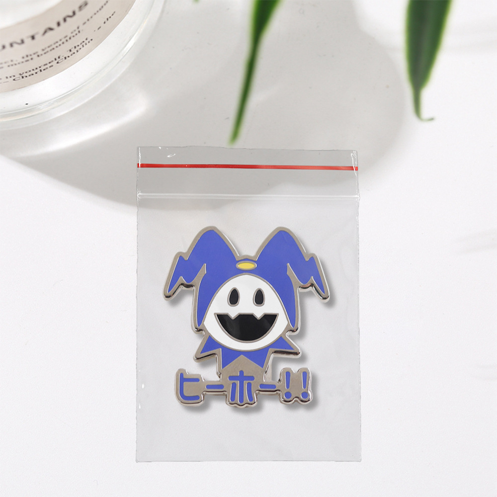 Jack Frost Enamel Pin Role-Playing Game Goddess Rebirth Badge Cute Accessories Game Fan Decoration