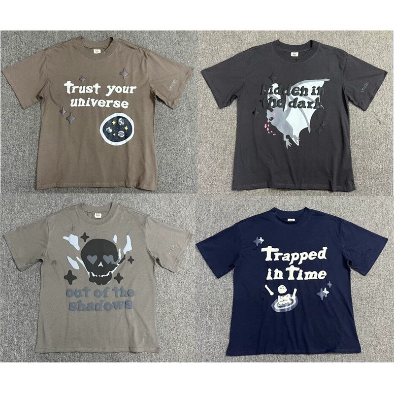 Broken Planet нишевые футболки с принтом пены буквами марки Broken Planet