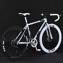 公路自行车成人网红变速双碟刹死飞赛车学生上班通勤休闲高颜单车