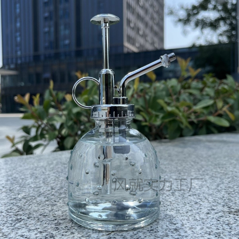 【95%率】家用浮圆点简约玻璃喷壶喷雾小型气压消毒浇水宜家同款