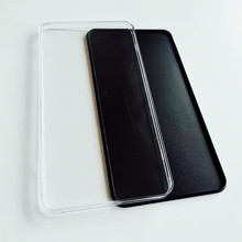 东莞厂家大量现货直供手机钢化玻璃膜透明水晶盒手机膜塑料包装盒