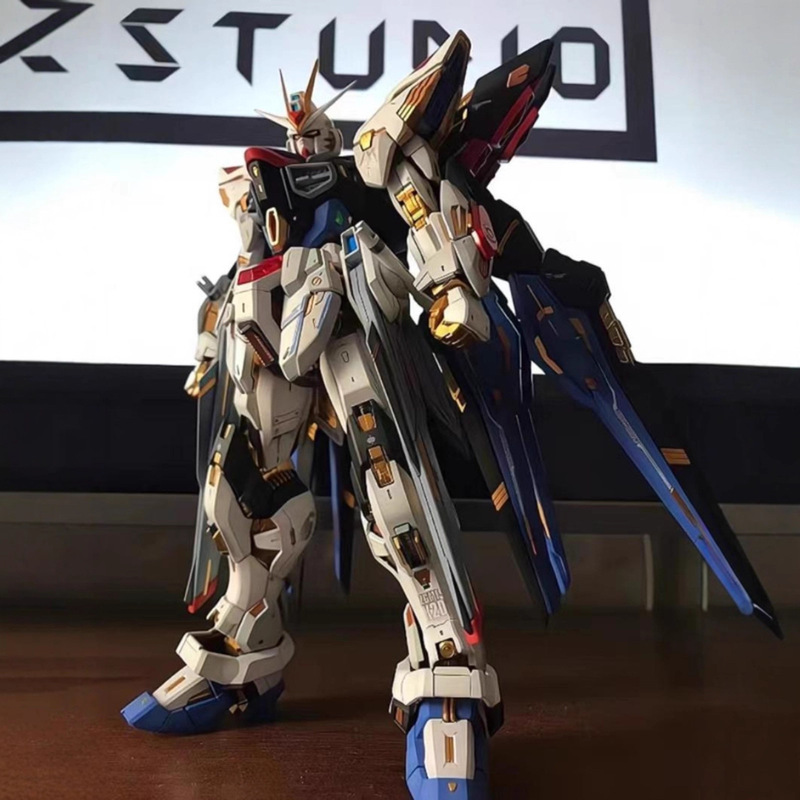 Gundam Hg Galochar Assault Freedom Mecha Assembly Model Large Class Mg Unicorn Toy Domestic Production