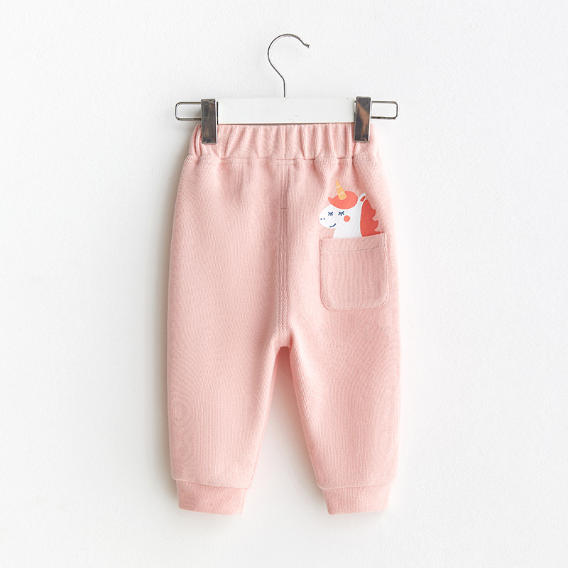 Pantalones de bebé primavera y otoño ropa al aire libre niños pantalones de entrepierna abierta para niñas Pantalones deportivos casuales para niños pantalones de niño Bebé Ropa de otoño