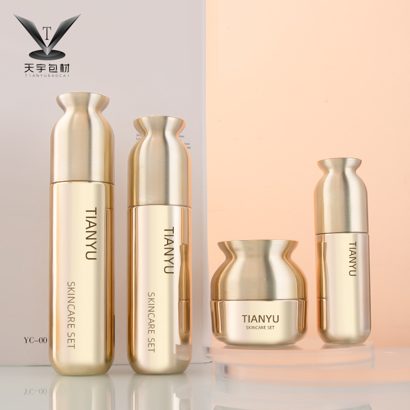 Bottle for skin care, glass set