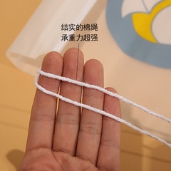 eva穿繩抽繩束口袋PE透明磨砂塑料包裝袋雙肩背包袋批發袋子