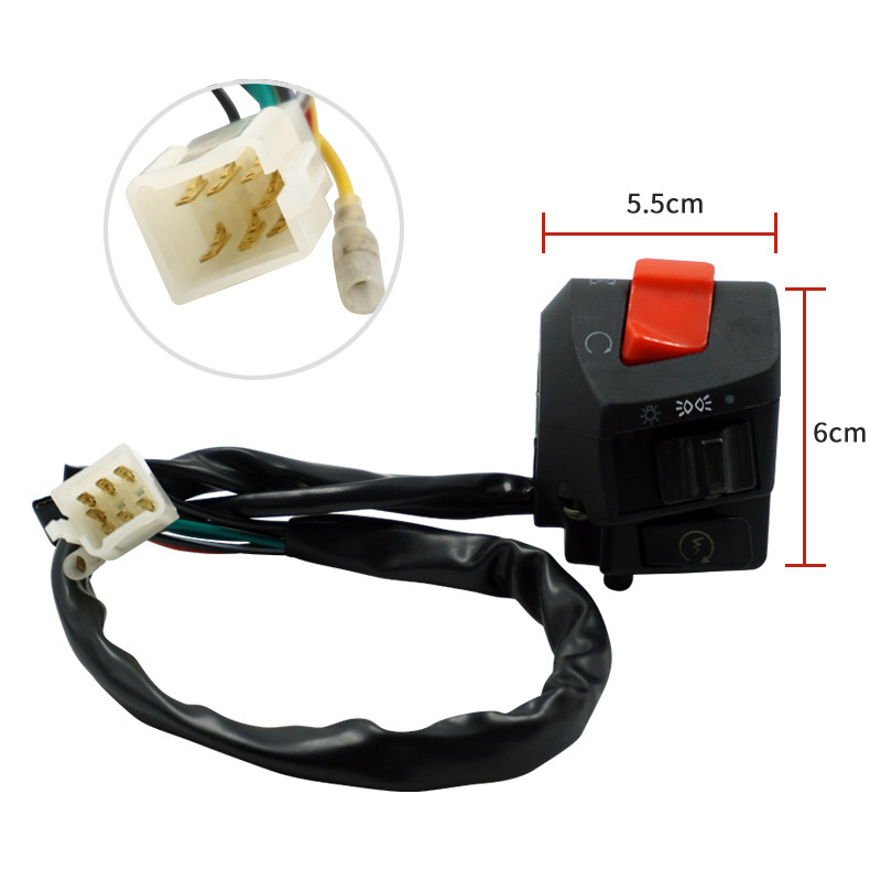 125 montaje del interruptor de la motocicleta manija del interruptor del asiento de la manija montaje del interruptor