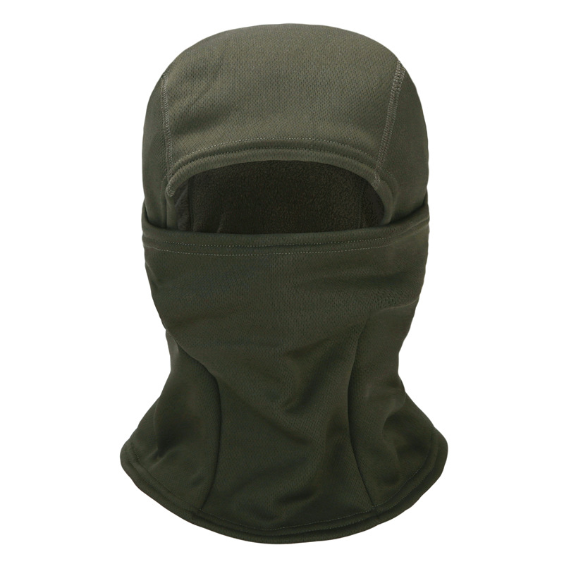 Nuevo camuflaje vellón sombrerería máscara de equitación al aire libre montañismo sombrero a prueba de frío protección solar sombra solar máscara caliente de secado rápido