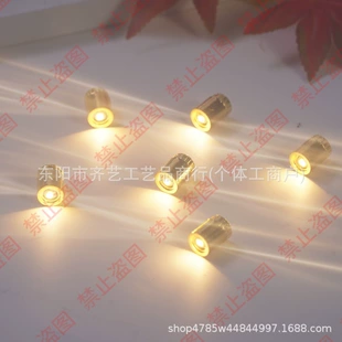Мини LED-ручка-вертушка с золочением поворотный переключатель