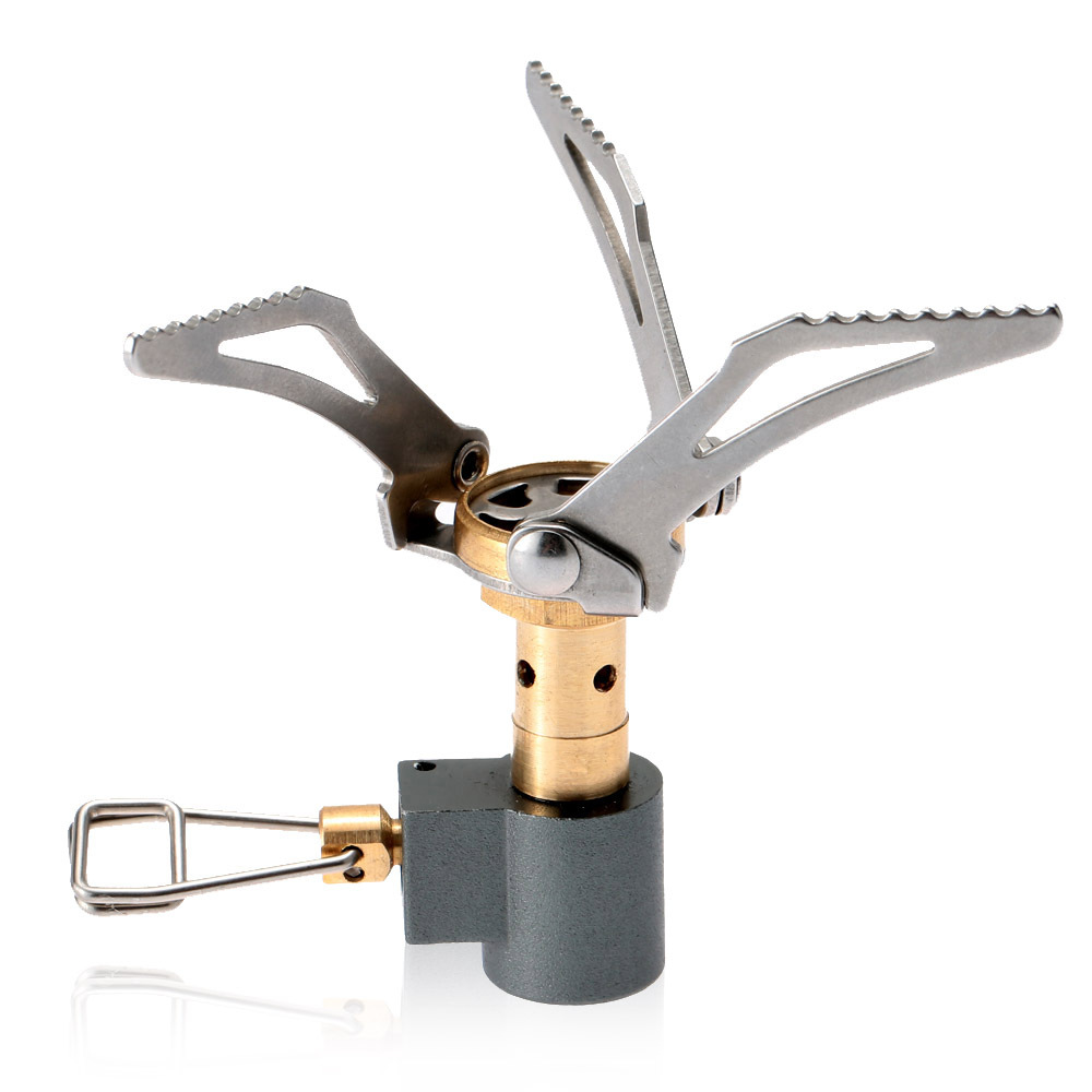 Transfronterizo Amazon plegable encendido eléctrico integrado mini estufa al aire libre camping portátil barbacoa estufa de picnic