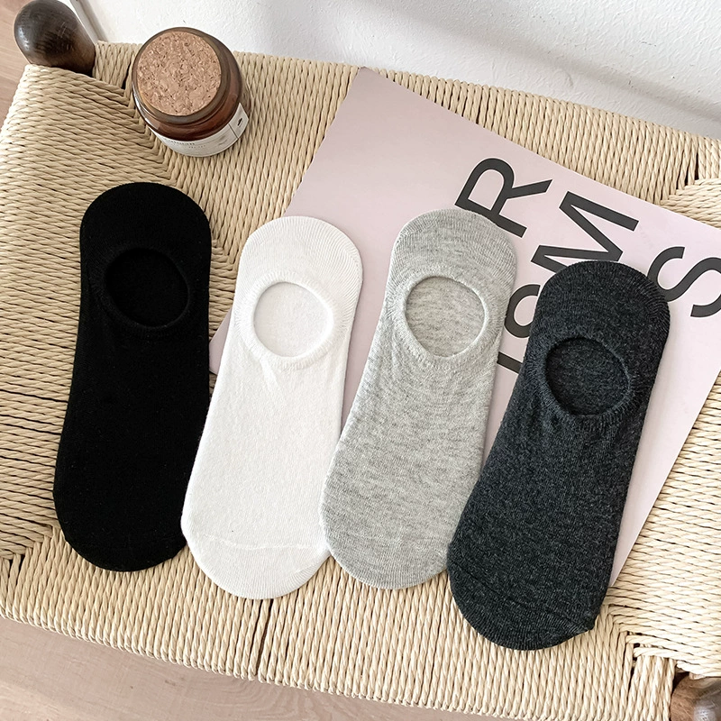 Мужские летние тонкие носки-невидимки, однотонные спортивные носки до щиколотки, дышащие летние низкие носки для мужчин, прямые поставки с фабрики