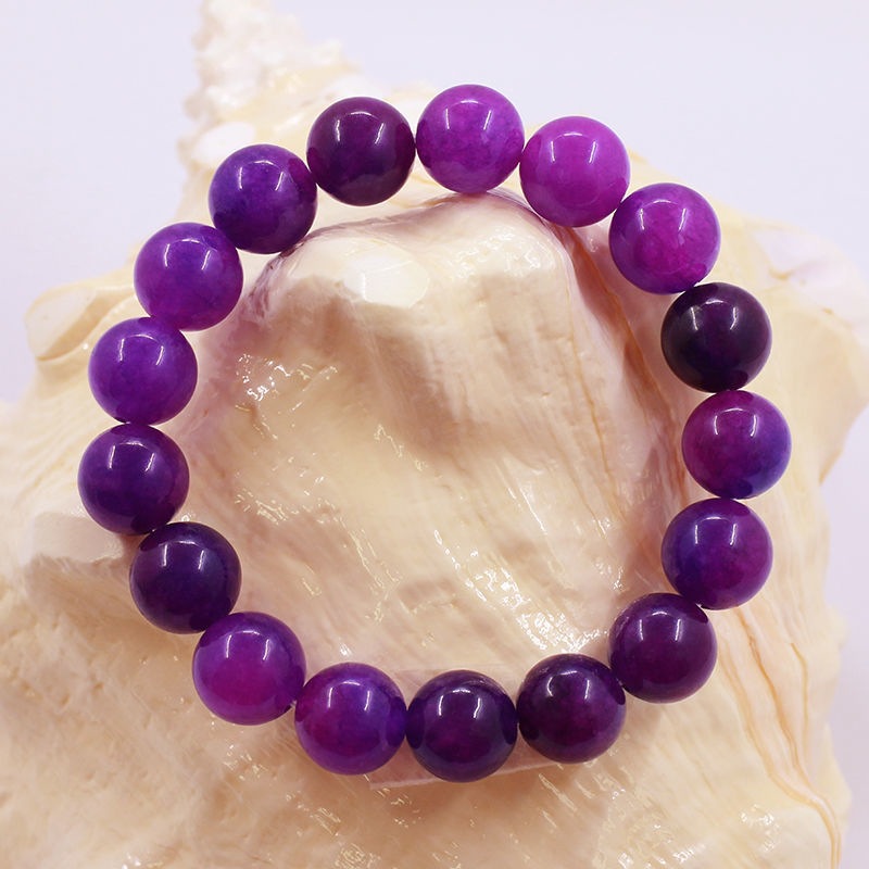 智贝主图_2合成舒俱来手链女老矿樱花皇家紫单圈手串苏纪石女