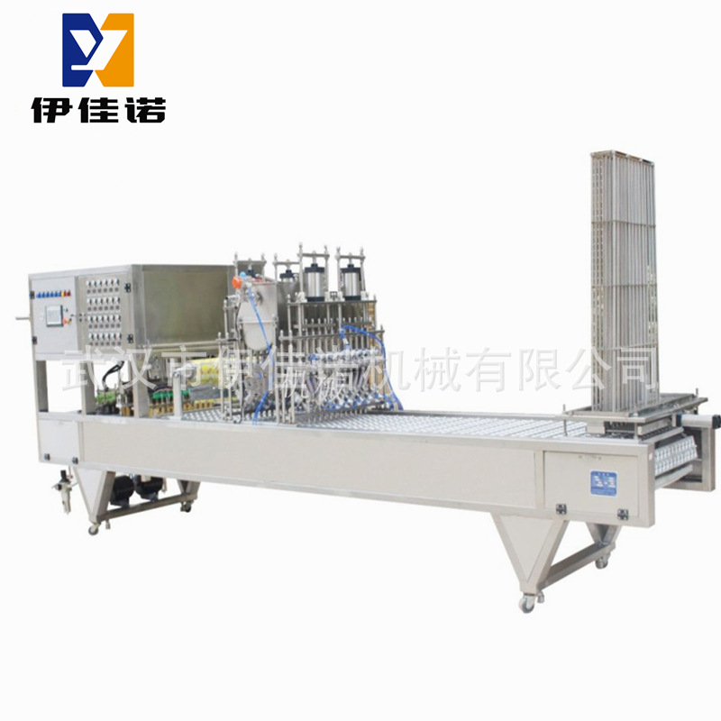 果冻杯灌装封口机 杯装果肉果冻灌装封口机 果冻封口机厂家定制