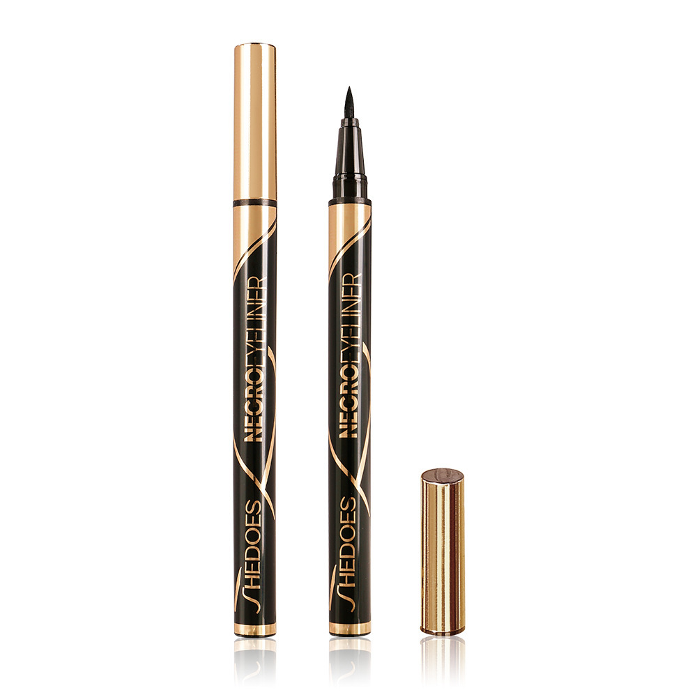 Comercio exterior de maquillaje transfronterizo dedicado para Shedoesi de larga duración impermeable a prueba de sudor no fácil de manchas de secado rápido Lápiz Delineador de ojos principiante