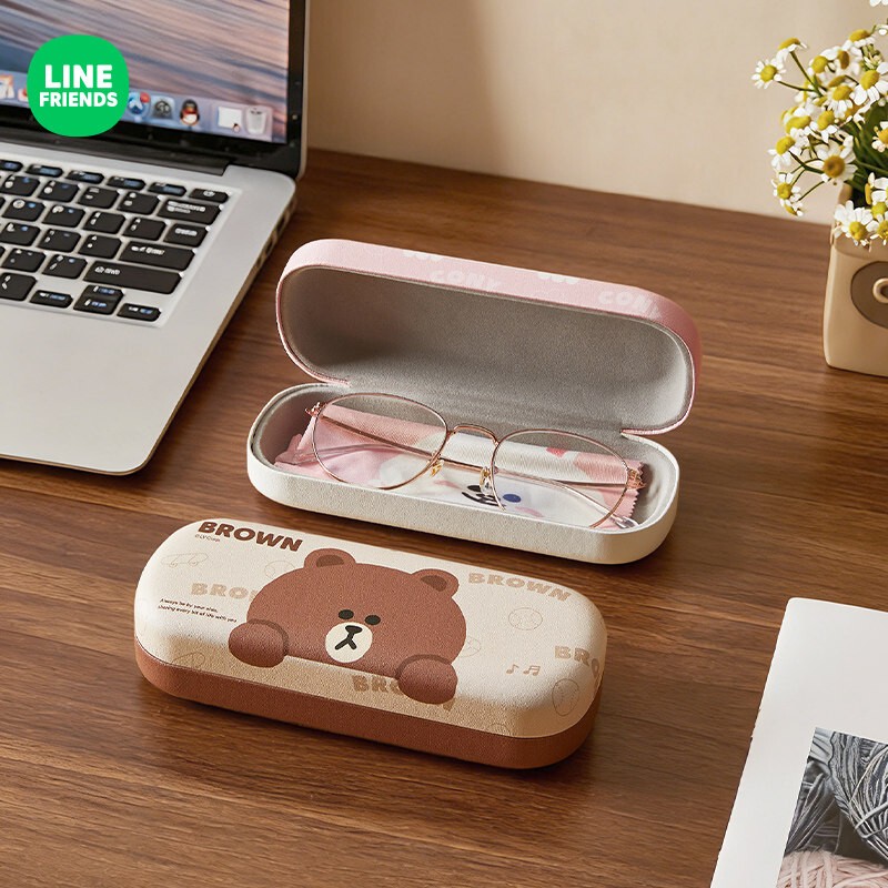 Portable glasses case for women, high-end cartoon glasses case for men, anti-pressure and anti-fall storage box for myopia sunglasses and sunglasses Portable glasses case for women, high-end cartoon glasses case for men, anti-pressure and anti-fall storage box for myopia sunglasses and sunglasses