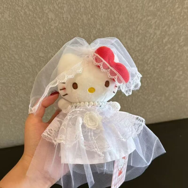 Only the Clothes: Kitty Plush Doll Clothes, Wedding Series Fabric Accessories, Bags, Gifts, Cute Clothing