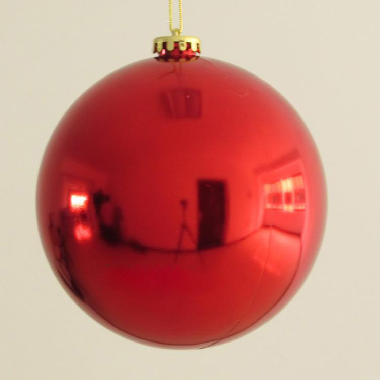 25cm BOLA DE Navidad bola galvanoplastia Hotel Mall KTV ventana boda lugar diseño decorativo bola al por mayor