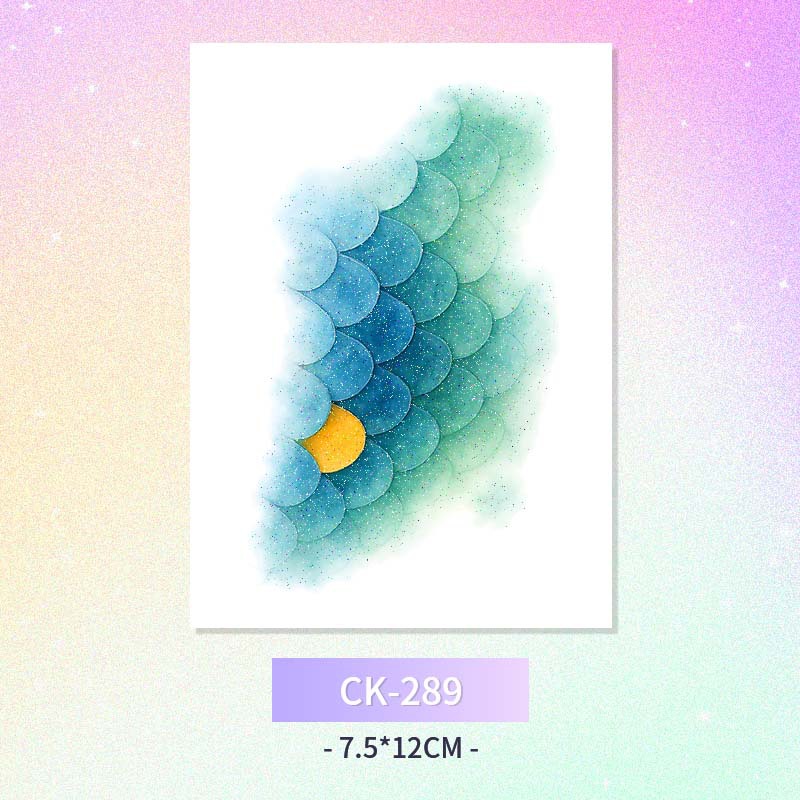 Glitter mariposa cara pegatinas tatuaje pegatinas hadas lavable impermeable de larga duración lindo unicornio ciervo Luna Estrella Planeta