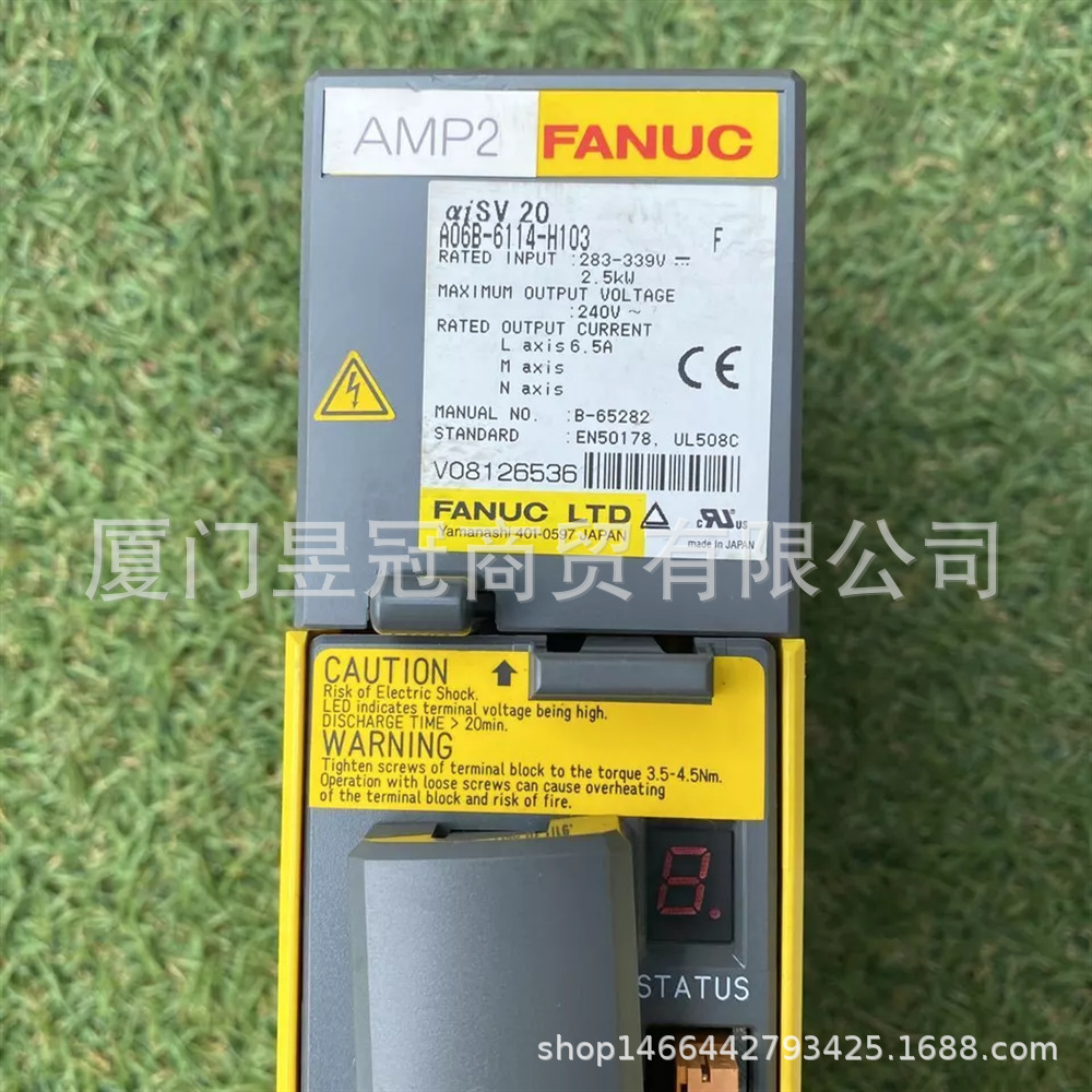 全新现货议价GE FANUC发那科伺服放大器 A06B-6114-H103议价
