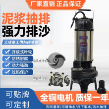 混流泵国标 污水泵 抽粪泥浆潜水泵 家用抽沙泵 220V 380V 泥浆泵