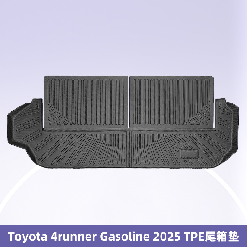 Para Toyota 4runner 2025 combustible 3D todo el tiempo material TPE almohadilla de pie almohadilla del maletero