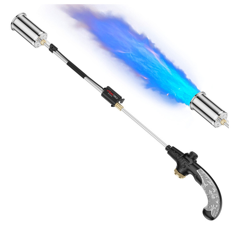 手提款户外除草烧烤牛排扁气罐喷火枪丁烷丙烷固特曼普气体瓦斯枪