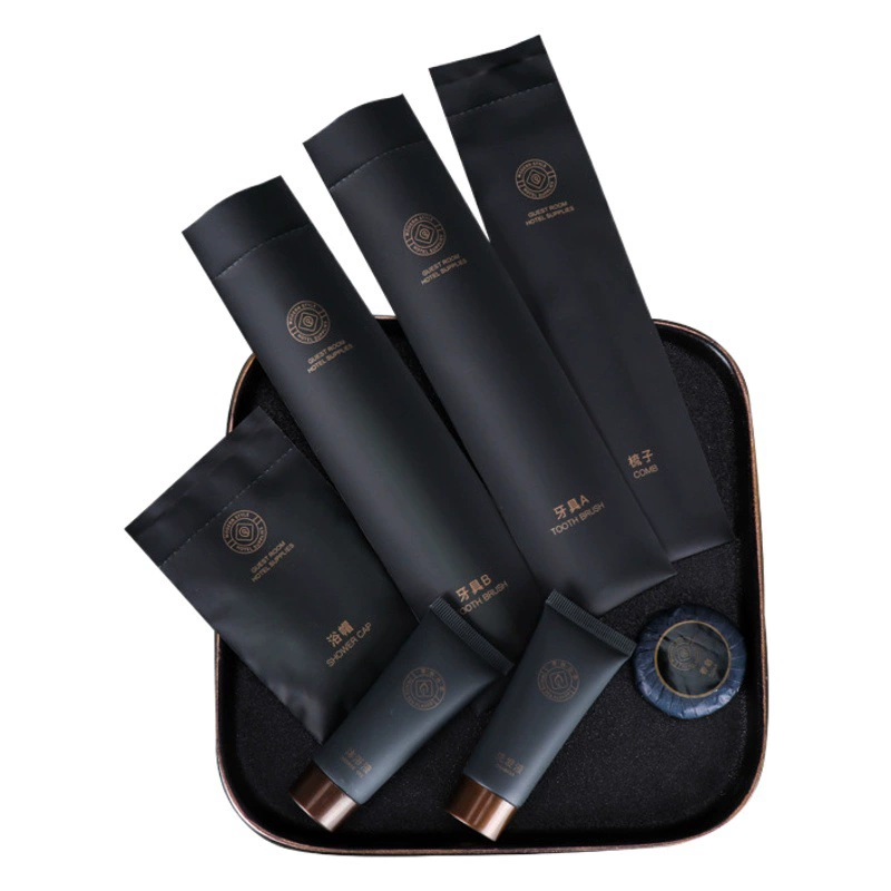 Оптовые поставки одноразовых зубных щеток с пастой для отелей класса люкс, набор туалетных принадлежностей для гостиниц и B&B, простой дизайн.