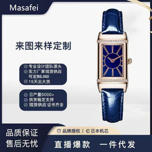 跨境直播爆款防水女士手表复古罗马方形石英表工厂现货批发