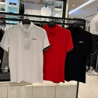 Южная Корея экспортирует летние мужские цветные короткие рукава POLO для спорта и отдыха, универсальную дышащую эластичную крутую бейсбольную форму.