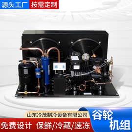 沈阳谷轮型3匹-15匹果蔬保鲜库制冷压缩机半封闭沈阳谷轮压缩机