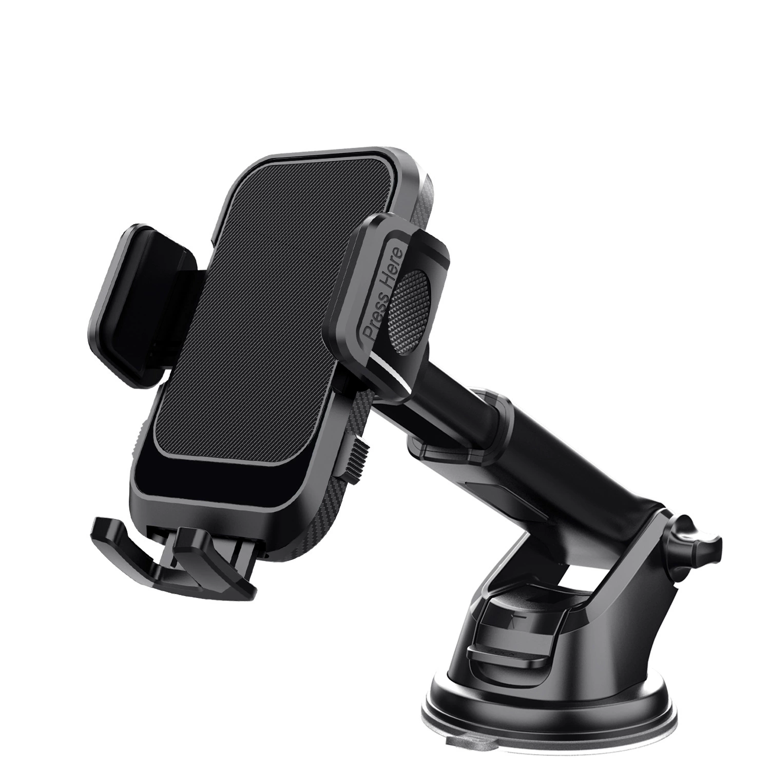 Phone holder, telescopic rotating non-slip bracket