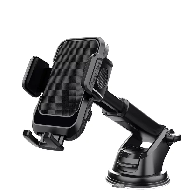 Phone holder, telescopic rotating non-slip bracket