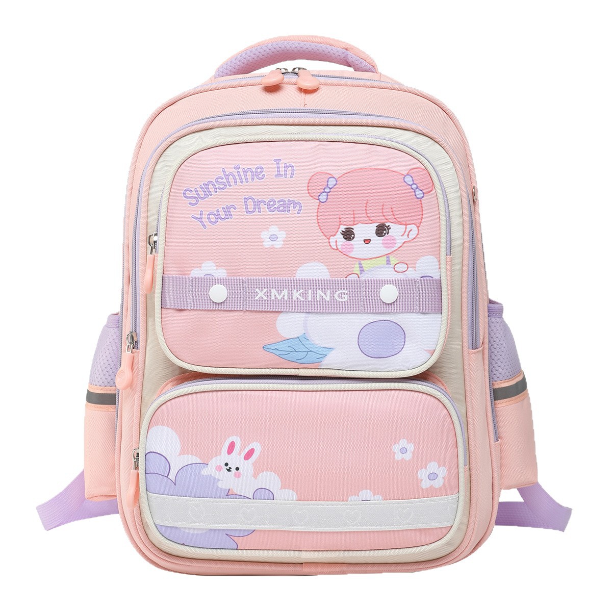 定制一二三年级儿童书包男女孩6-12岁减负护脊小学生背包2025防水