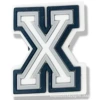 Black and white letter X