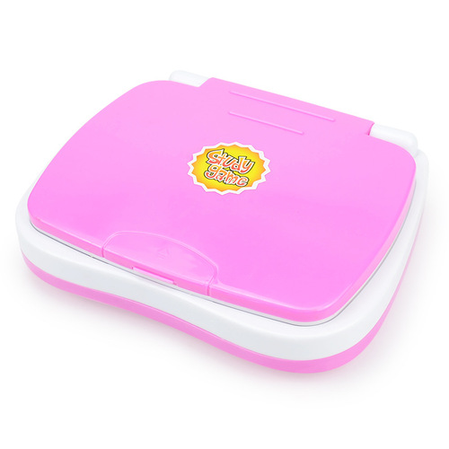 Cross-border English version Children's simulation computer toy early education machine Early education educational learning portable notebook model