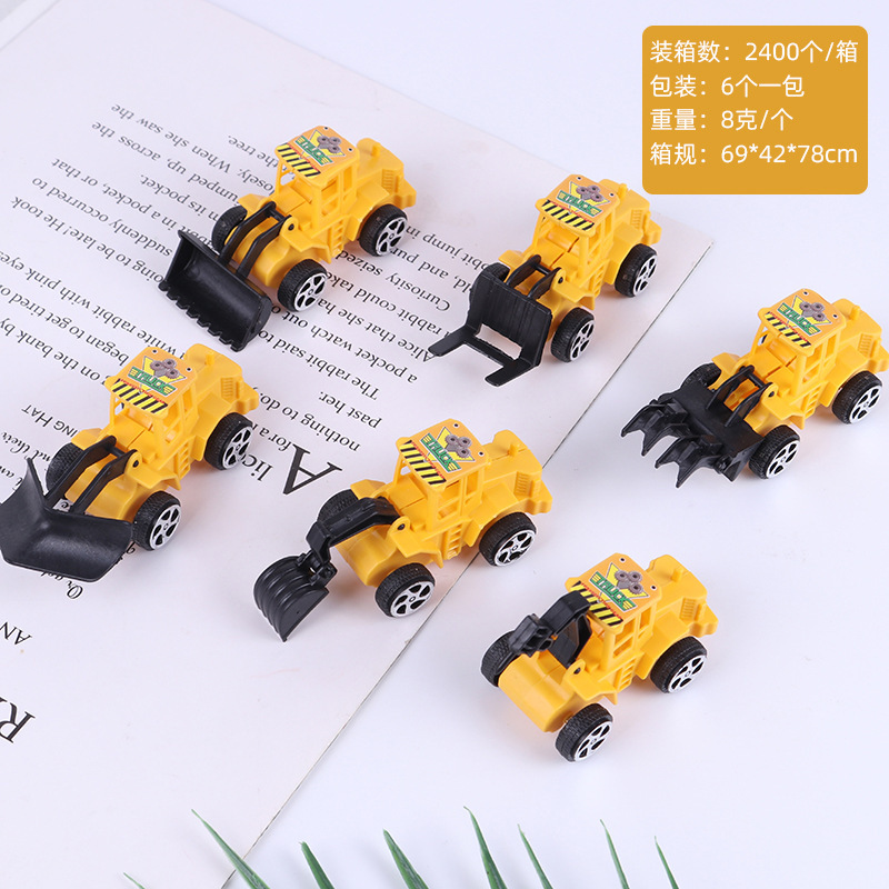 烘焙工程车蛋糕摆件装饰仿真挖掘机玩具男孩生日蛋糕烘焙摆件盲盒|undefined