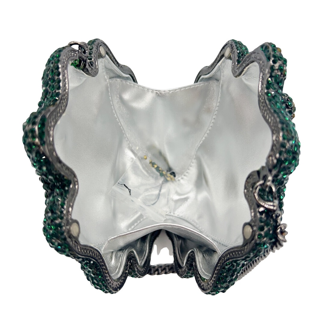 Crystal Clutch Bag nuevo estilo de flores transfronterizas bolsas de cena de diamantes lujosas bolsas de mano de diamantes