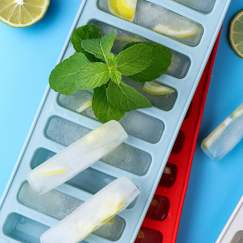 Original factory 10-piece long silicone cake molds for home ice trays, finger cookies, muffin cups, cake cups, baking