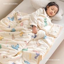 儿童夏凉被婴儿空调被宝宝幼儿园新生夏季薄款小被子午睡盖毯