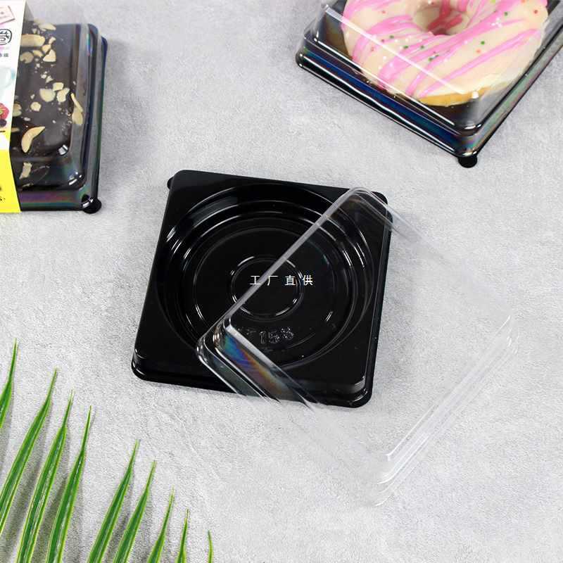 5IJO甜甜圈包装盒榴莲酥包装盒单个装甜甜圈盒子一次性甜甜圈打包