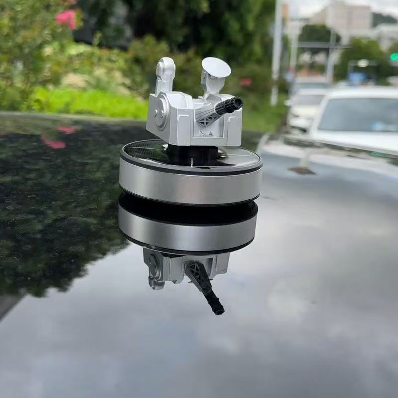 New Solar-Powered 1130 Anti-Missile Car Dashboard Ornament Military Technology Car Perfume Aromatherapy Car Decoration